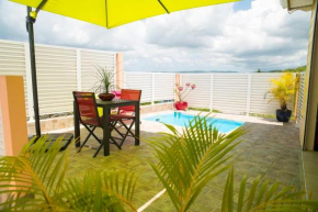 Villa d'une chambre a Les Trois Ilets a 500 m de la plage avec piscine privee jardin clos et wifi